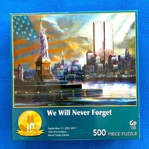 Masterpieces “We Will Never Forget” 500 piece Puzzle - NWT